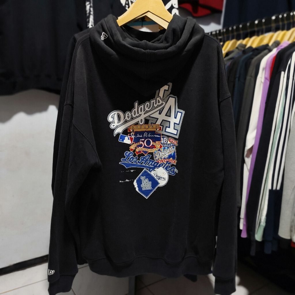 Hoodie New Era X Mlb Dodhers la black XL
