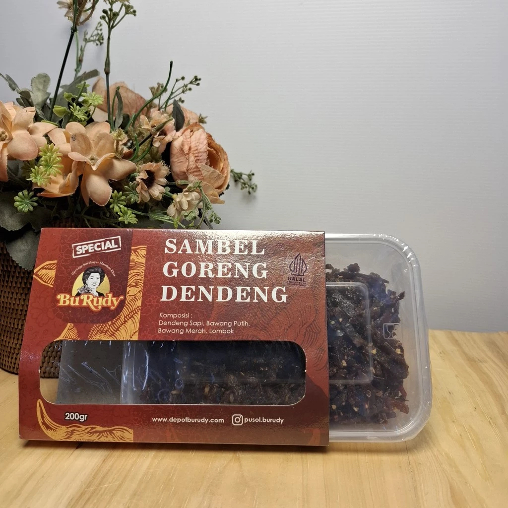 

Sambel Goreng Dendeng Bu Rudy 200 Gr Original Gurih Praktis Lauk Siap Makan Makanan