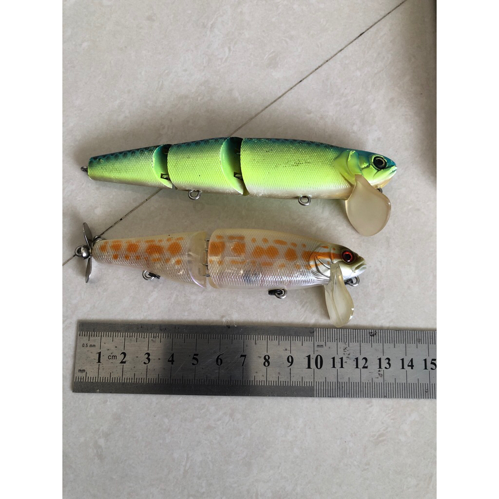 lure swim bait jackall mikey bekas