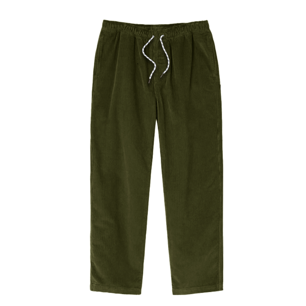 Sunnylands Regular Relaxs Pants Corduroy - Hijau Army