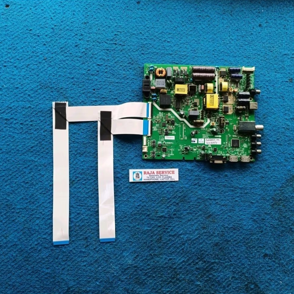kabel tv toshiba 43L3650VJ lvds flaxible dari tcon ke mainboard 50pin searah