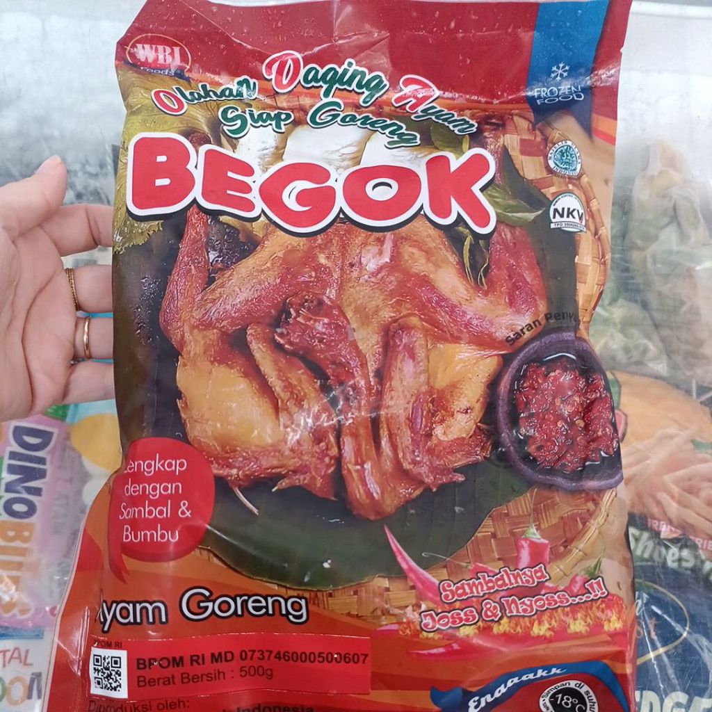 

ayam begok ayam goreng ayam siap makan