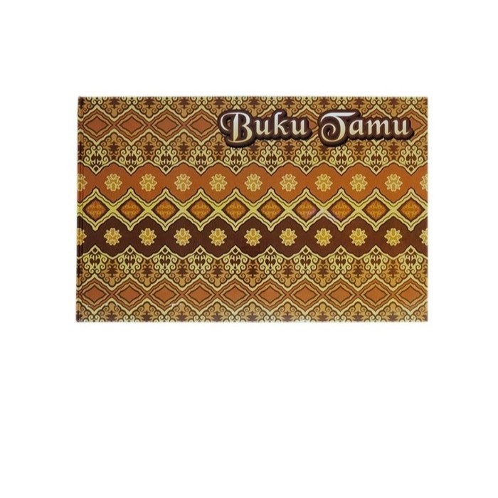 

Buku Tamu / Guest Book Batik ( PCS ) Cuci Gudang