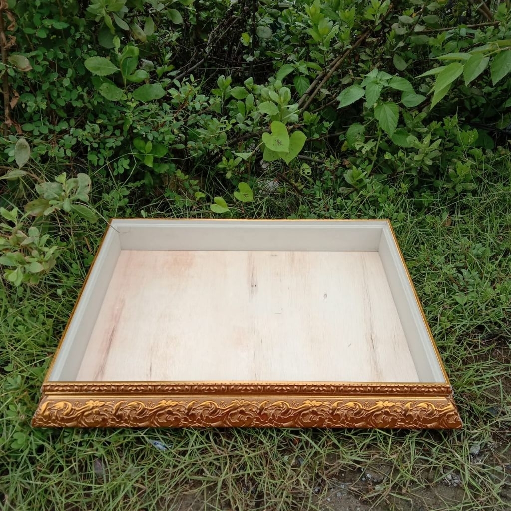 

Pesanan request box seserahan tipe 518 gold uk. 40x50 tinggi mika 35cm