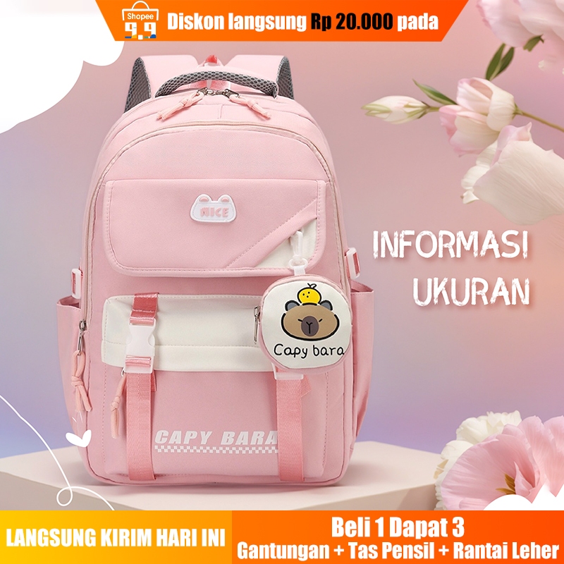 Women Bags Backpacks Tas Wanita Ransel Wanita Tas Ransel Anti Air Kapasitas Besar