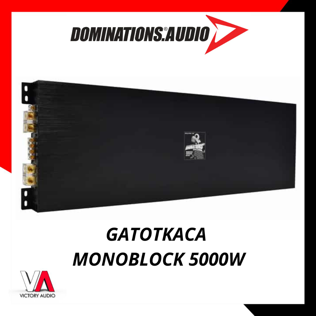 Power Amplifier Monoblock Gatotkaca Dominations - Power Amplifier Monoblock Mobil - Audio Mobil - 10