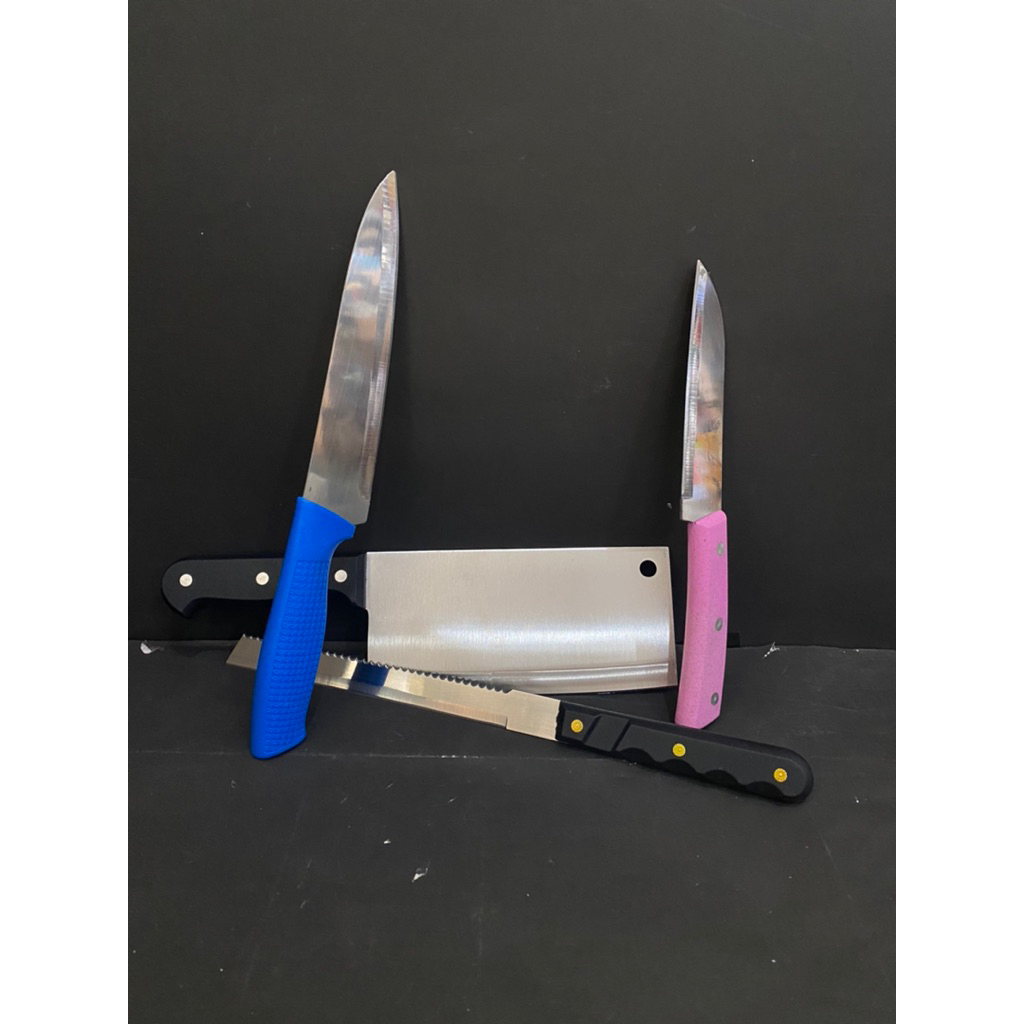 Pisau Golok Dapur Tajam Stainless Steel Original 100% Komodo