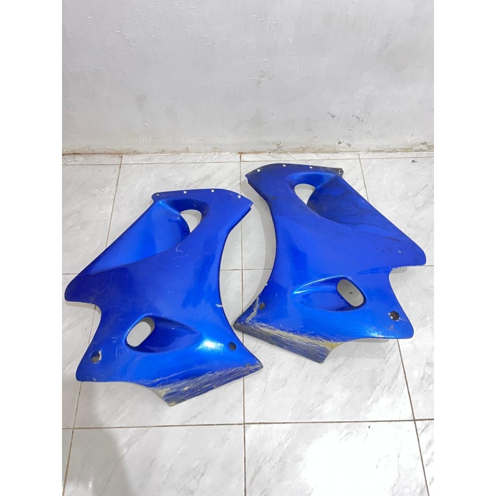 Cover Body Fairing Sayap Samping Bawah Kawasaki Ninja RR OLD CBU Asli Gading Original
