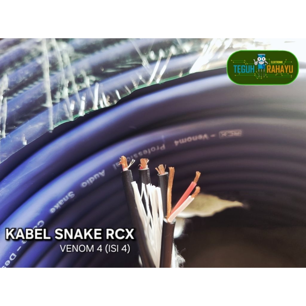 KABEL SNAKE RCX VENOM 4 (ISI 4) / KABEL LINE AUDIO ISI 4