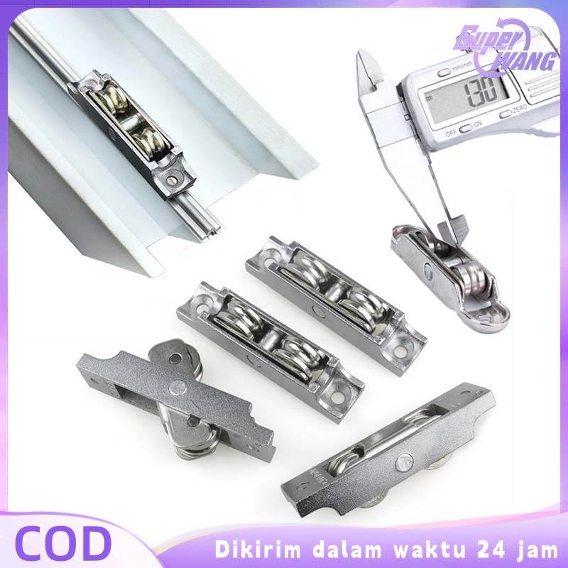 Roda Pintu Lemari Geser Sliding Roda Pintu Almari Geser Serbaguna Roda Lemari Sliding Roda Geser Pin