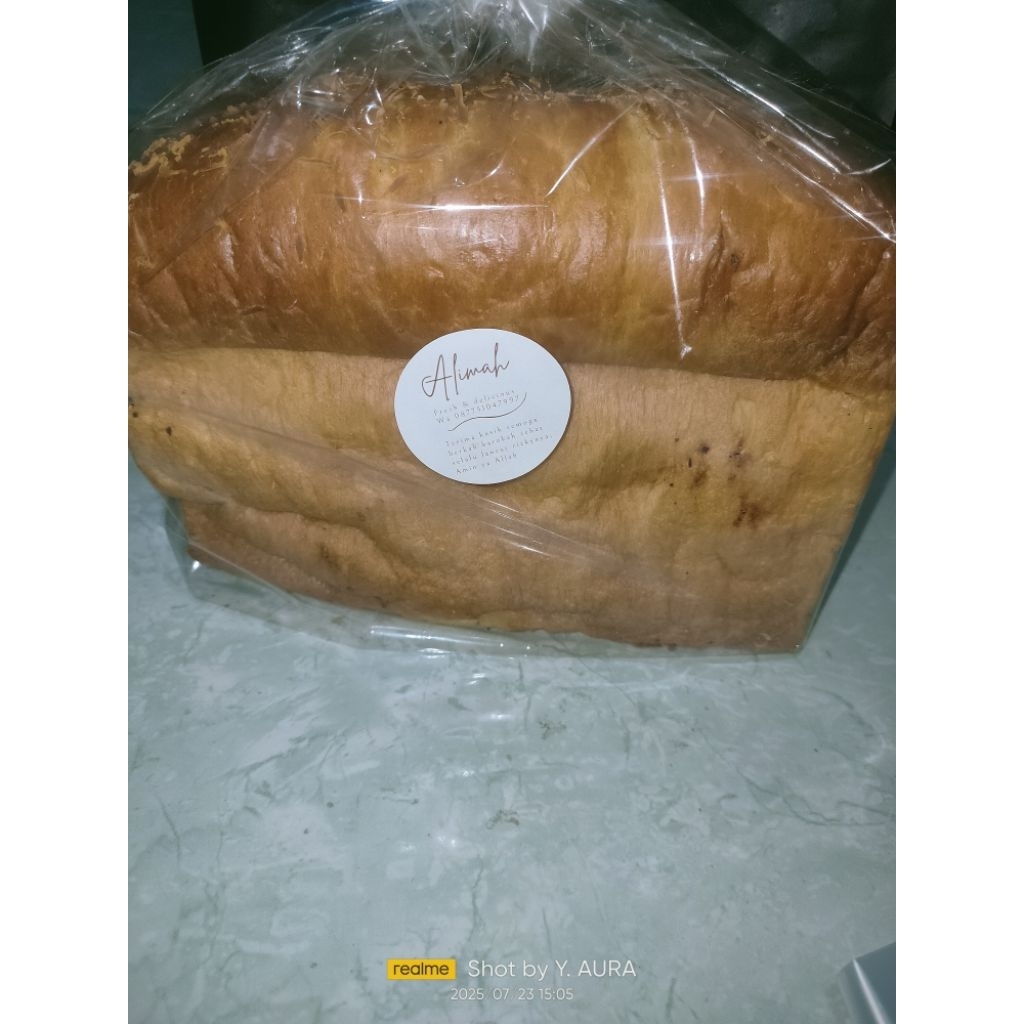 

Roti tawar keju atau coklat