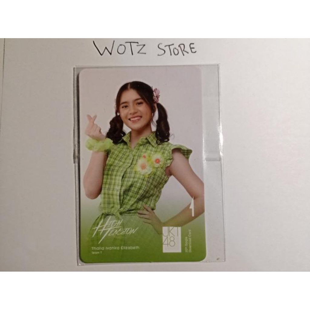 Vanka JKT48 Music Card High tension