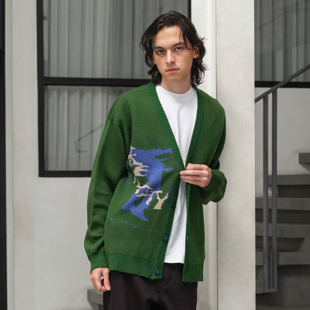 807 IDENTITY Follow The Stars Knit Cardigan