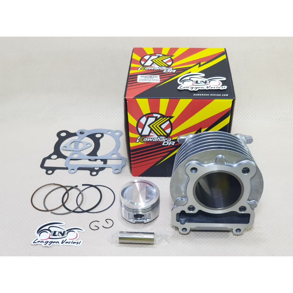 Cylinder Block Kit Blok Set Piston Seher Kawahara DR Mio Sporty 5TL 58.5 mm Daily Race