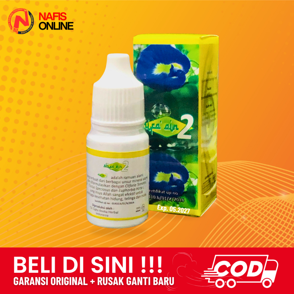 Shifa Ain 2 - Syifa Aini 2 | Obat Herbal Tetes Mata 15gr
