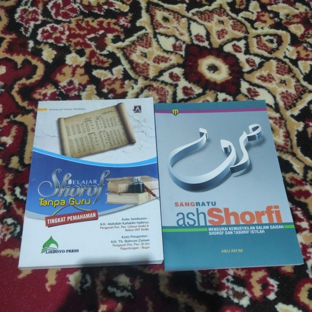 belajar shorof tanpa guru dan sang ratu shorof ori asli lirboyo