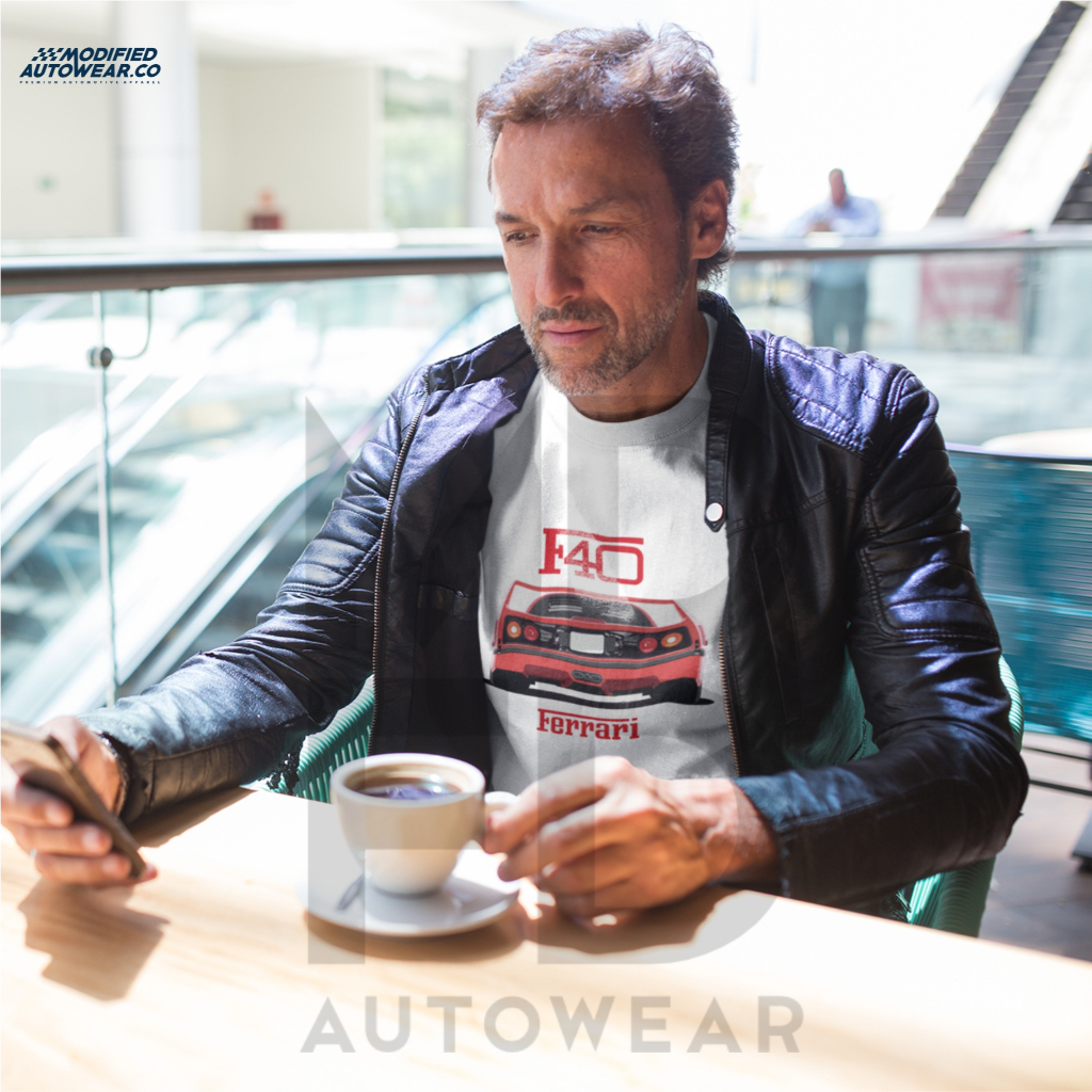 kaos ferrari modified autowear premium bahan tebal kaos anak ferrari kaos premium ferrari