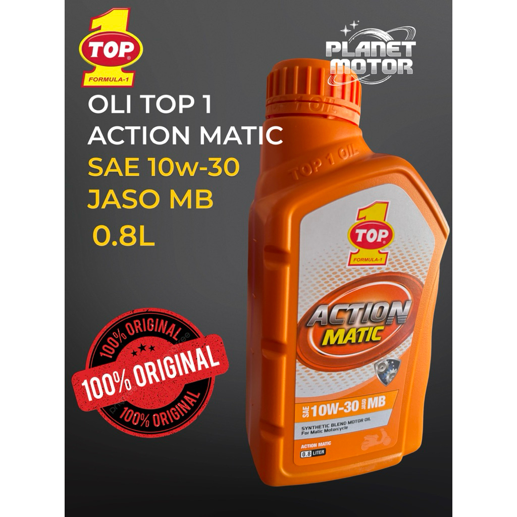 OLI MESIN TOP 1 MATIC TOP ONE ACTION MATIC 10W-30