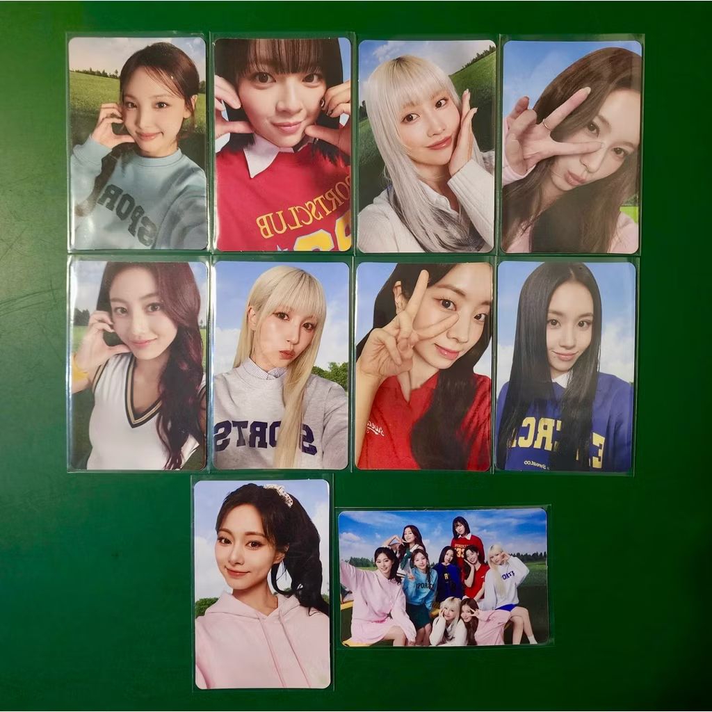 Photocard TWICE OFFICIAL Limited edition TWICE X Nabati