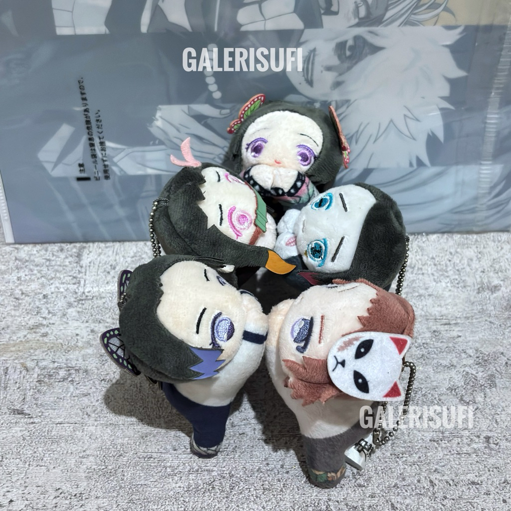 [ Demon Slayer ] Nezuko Kamado , Shinobu Kocho , Kanae Kocho , Enmu , Sabito Hugchara Kimetsu No Yai