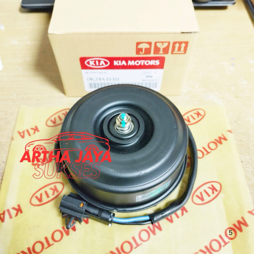 motor fan dinamo fan ac radiator timor made in korea