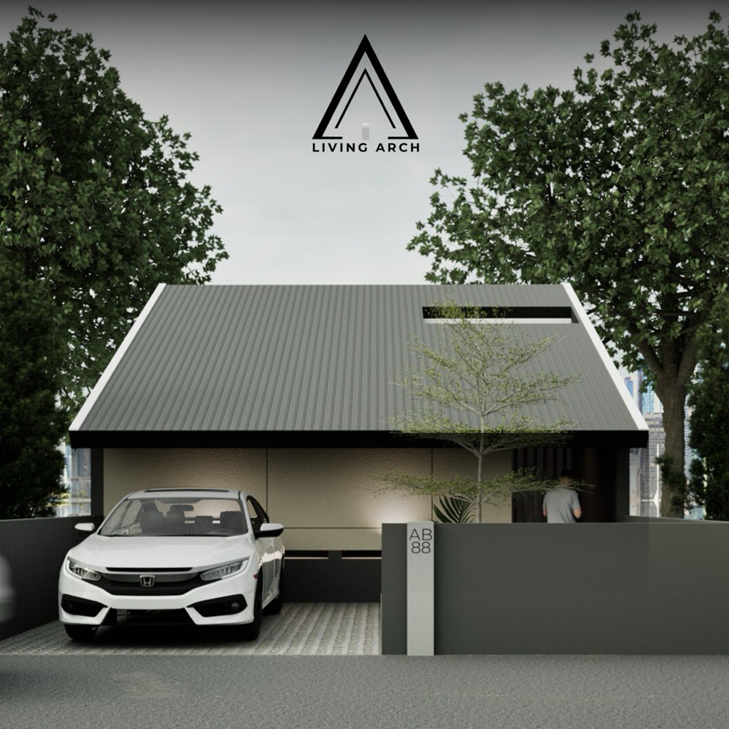 Jual Desain Rumah 6x12 (1 Lantai) Murah (BACA DESKRIPSI PRODUK)