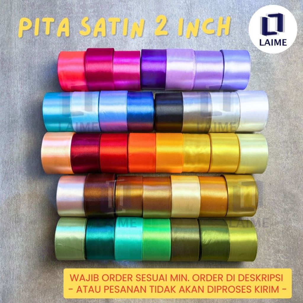 

Pita Satin 2 Inch - 5cm 5 cm
