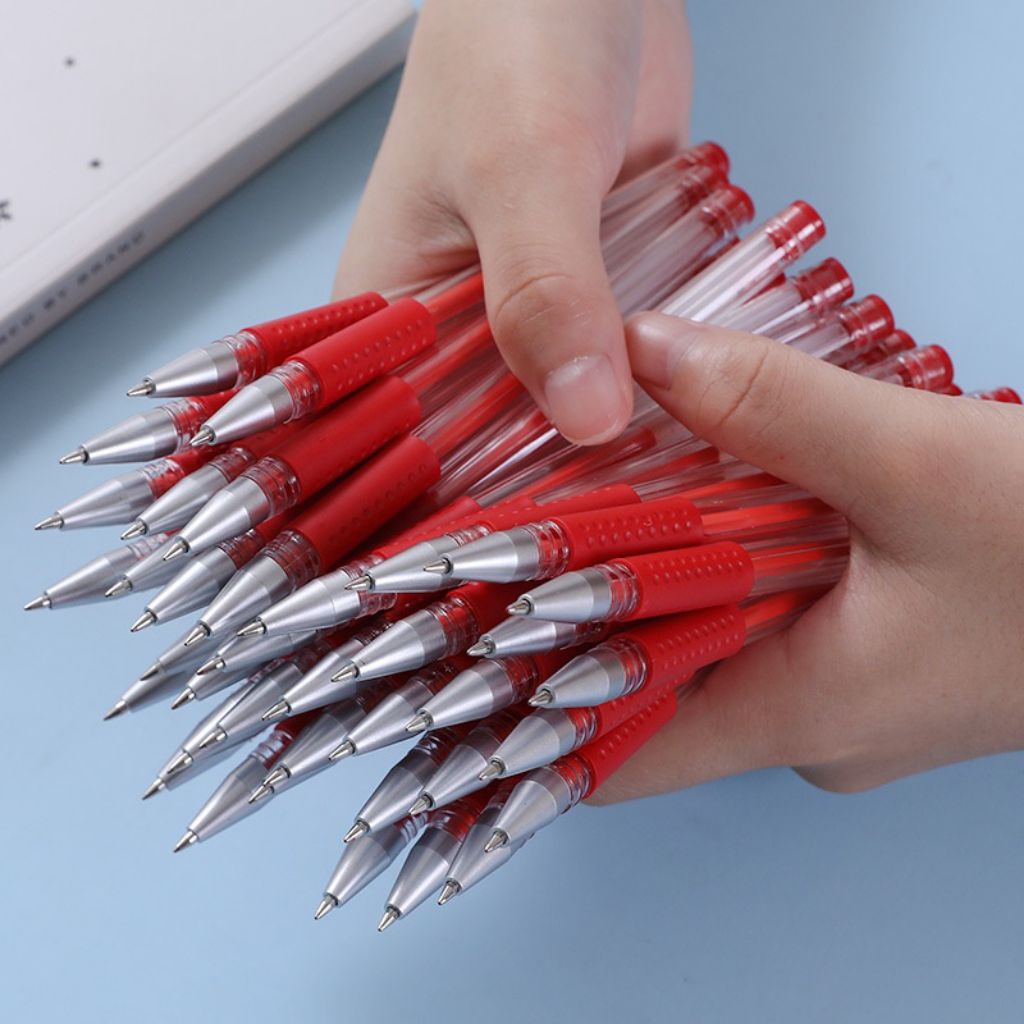 

RADEYA Pulpen 1 Lusin Isi 12 Pcs Gel 0.5 mm