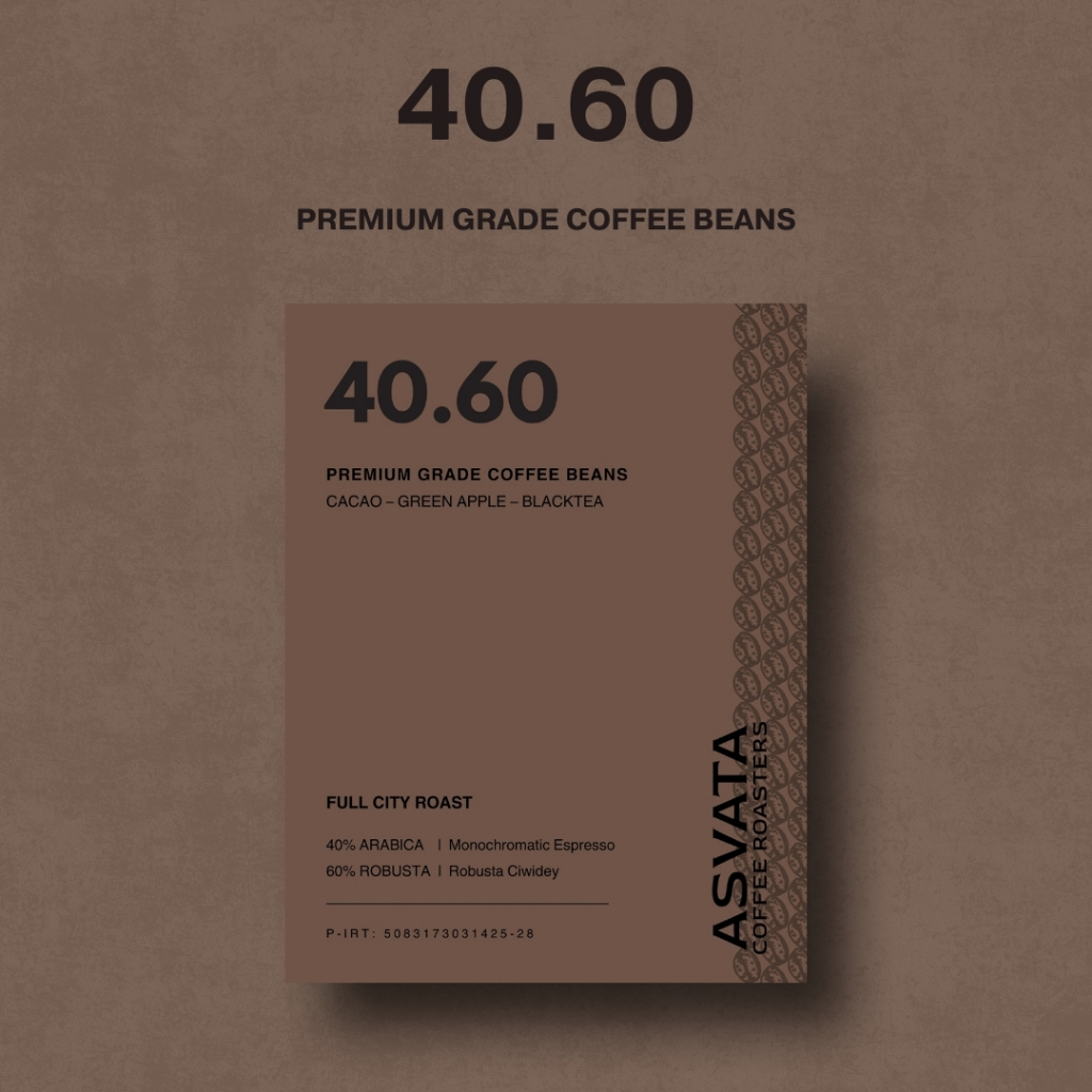 

Biji Kopi 40.60 500 Gram Premium Grade Arabica Robusta