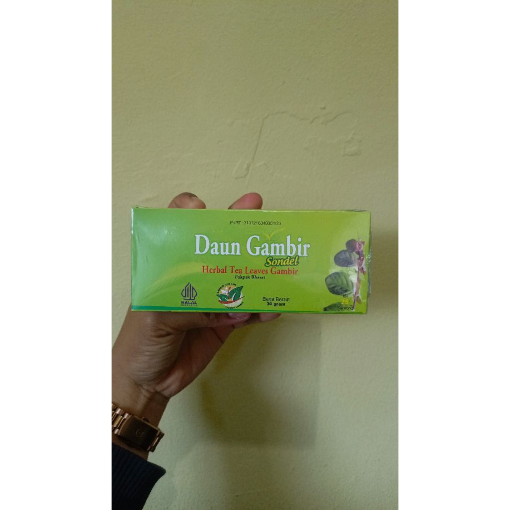 

Daun Gambir Sonder, Herbal Teh Leaves Gambir