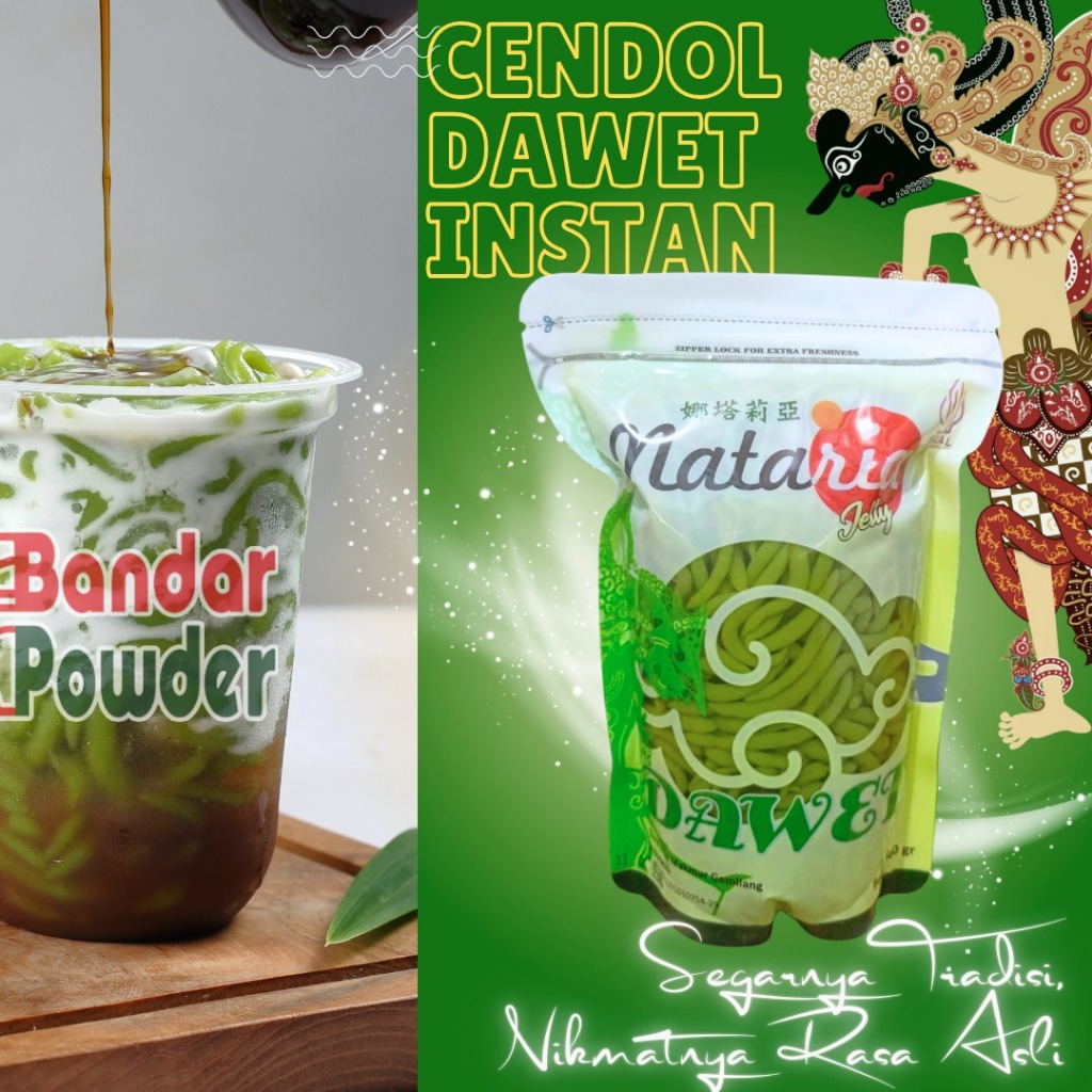 Nataria Cendol Dawet Instan 500gr - Es Cendol Dawet