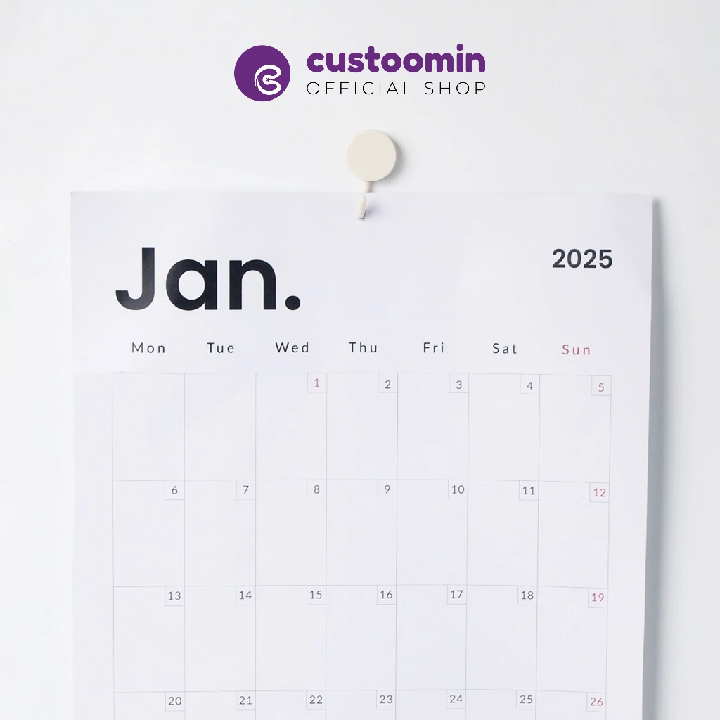 

Kalender Dinding Aesthetic 2026 - Kalender 2026 | Custoom.in