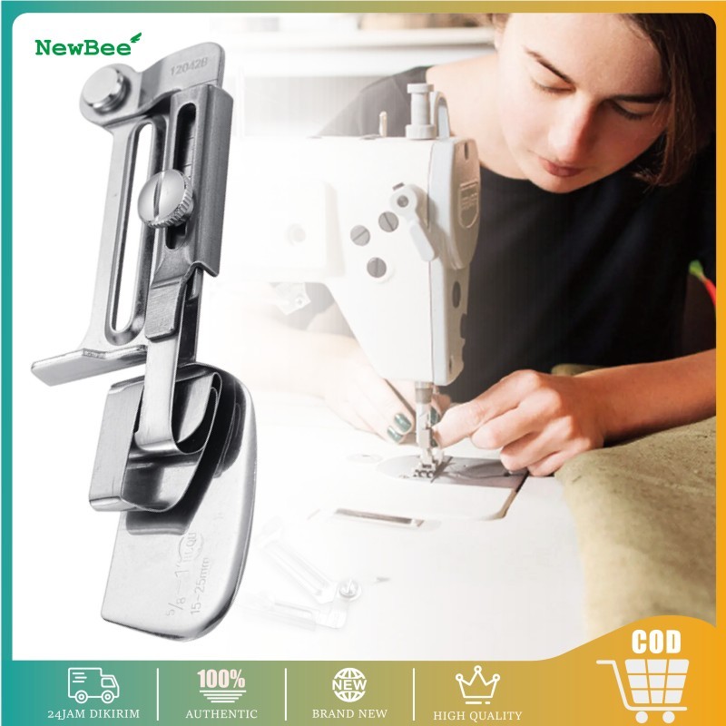 Corong Kelim Mesin Jahit High Speed Dengan Baut / Corong Heming Mesin Jahit / Corong Lilit Mesin Jah