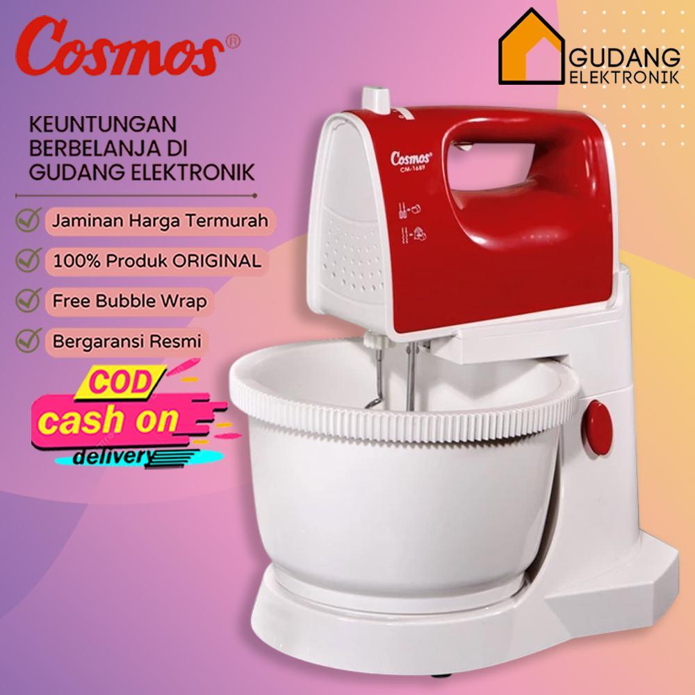 [COD READY] COSMOS MIXER BERDIRI CM1689 / CM 1689 / CM-1689 (STAND MIXER) GARANSI RESMI