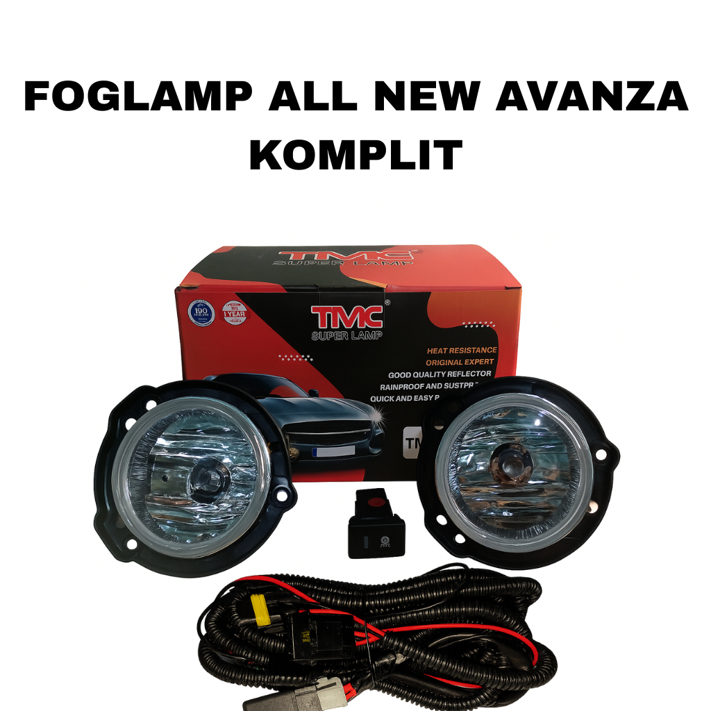 Foglamp All New Avanza/ Xenia tahun 2012-2014/ Lampu kabut/ Lampu tambahan