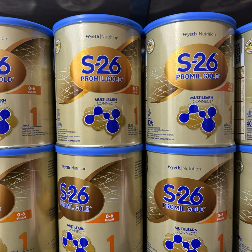 

S26 Promil Gold Tahap 1 0-6 Bulan 400gr