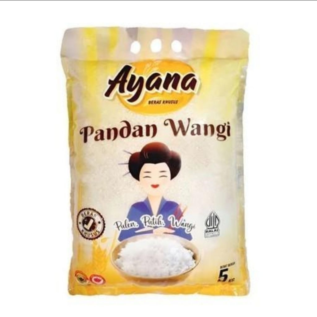 

Beras Ayana Pandan Wangi 5kg