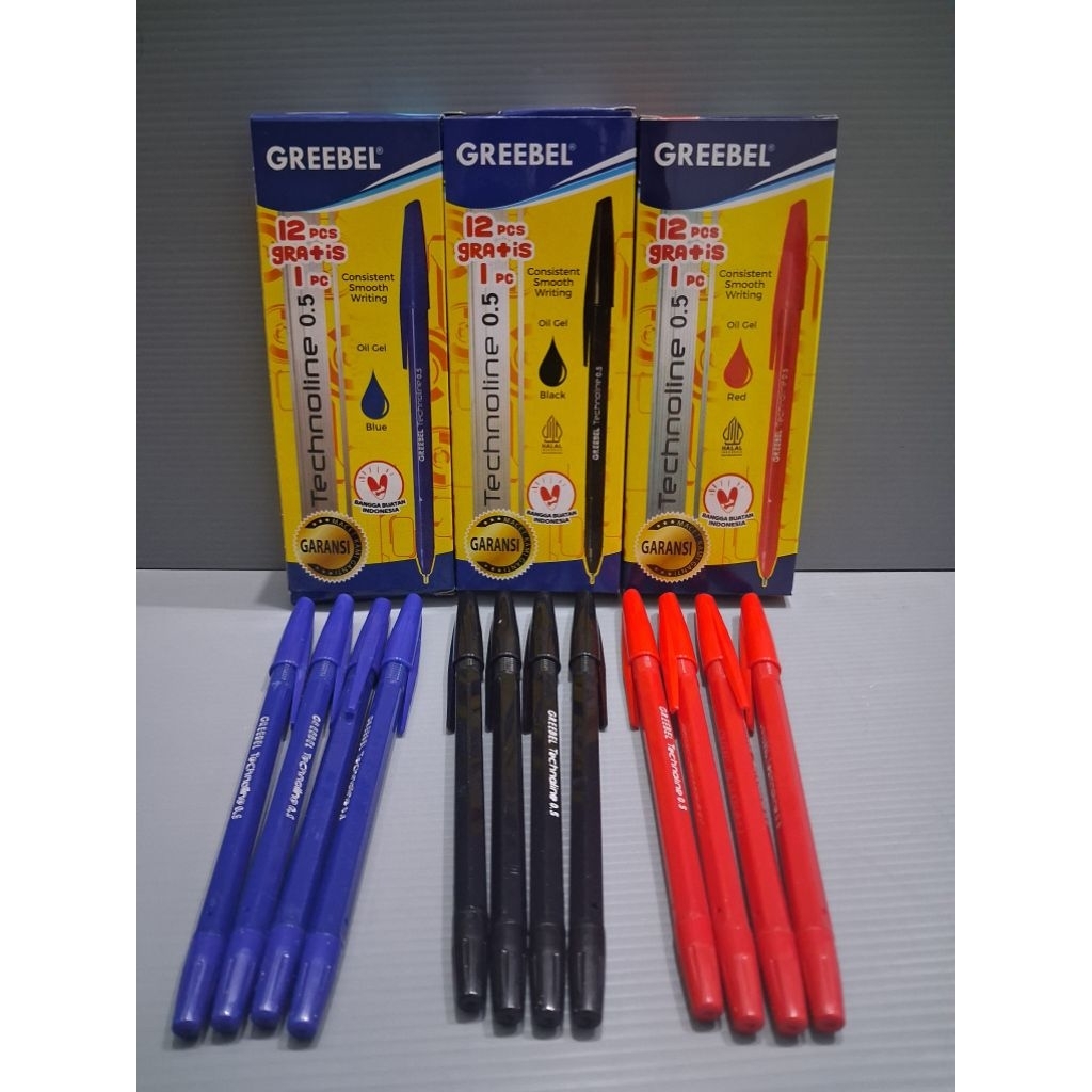 

Pulpen techno line / gel pen 0.5mm GREEBEL