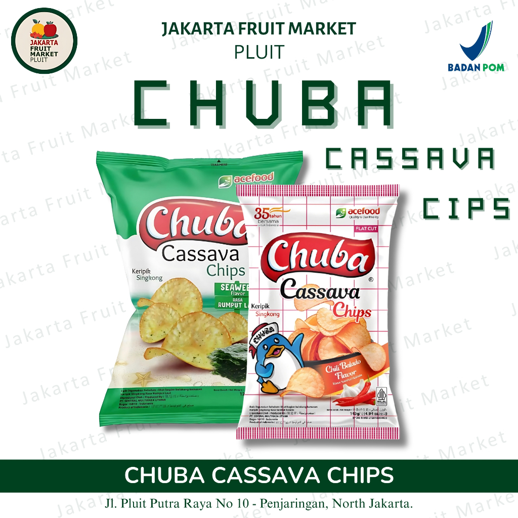 

Keripik Singkong Chuba Cassava Cips