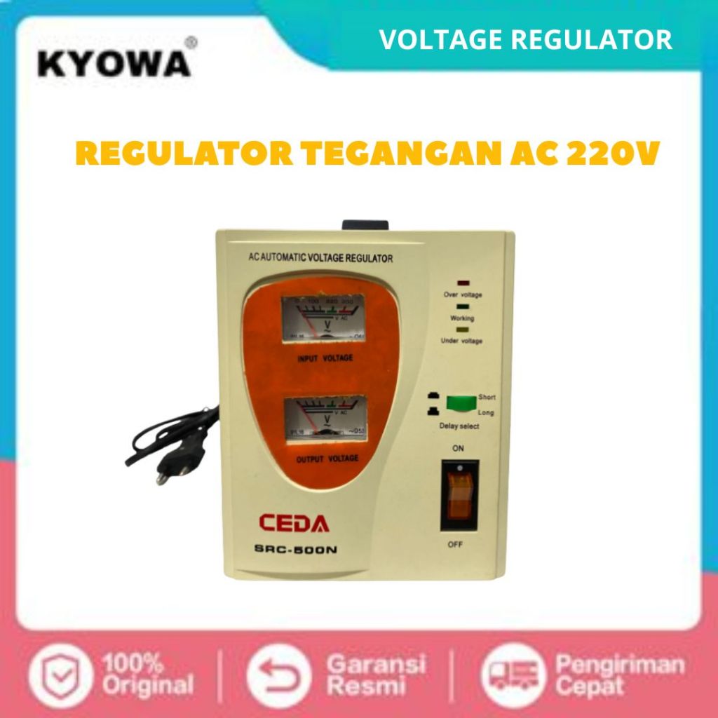 CEDA Stabilizer AC Automatic Voltage Regulator 200V