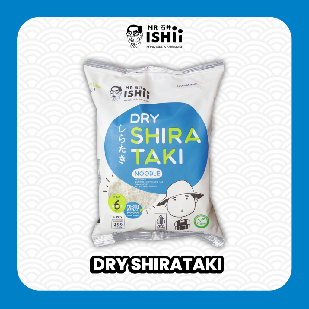 

MR.ISHII - Dry Shirataki DUS (50 x 200 gr)