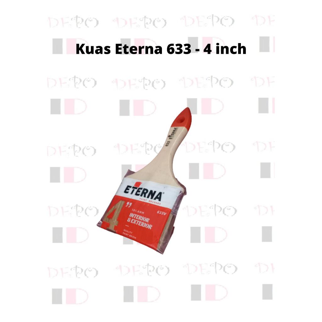 Kuas Eterna 633 - 4 inch / bulu tebal Harga PCS Kuas 4''
