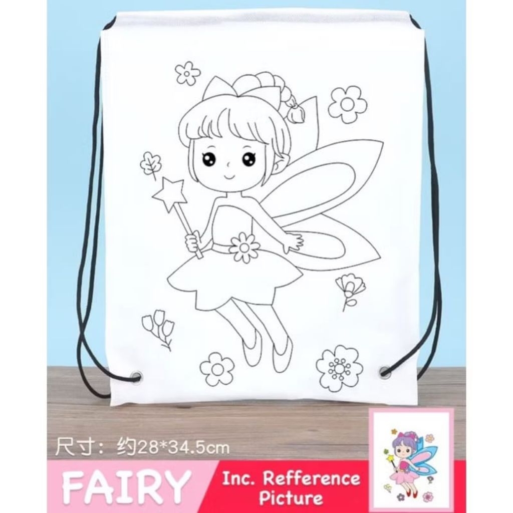 diy mewarnai tas serut