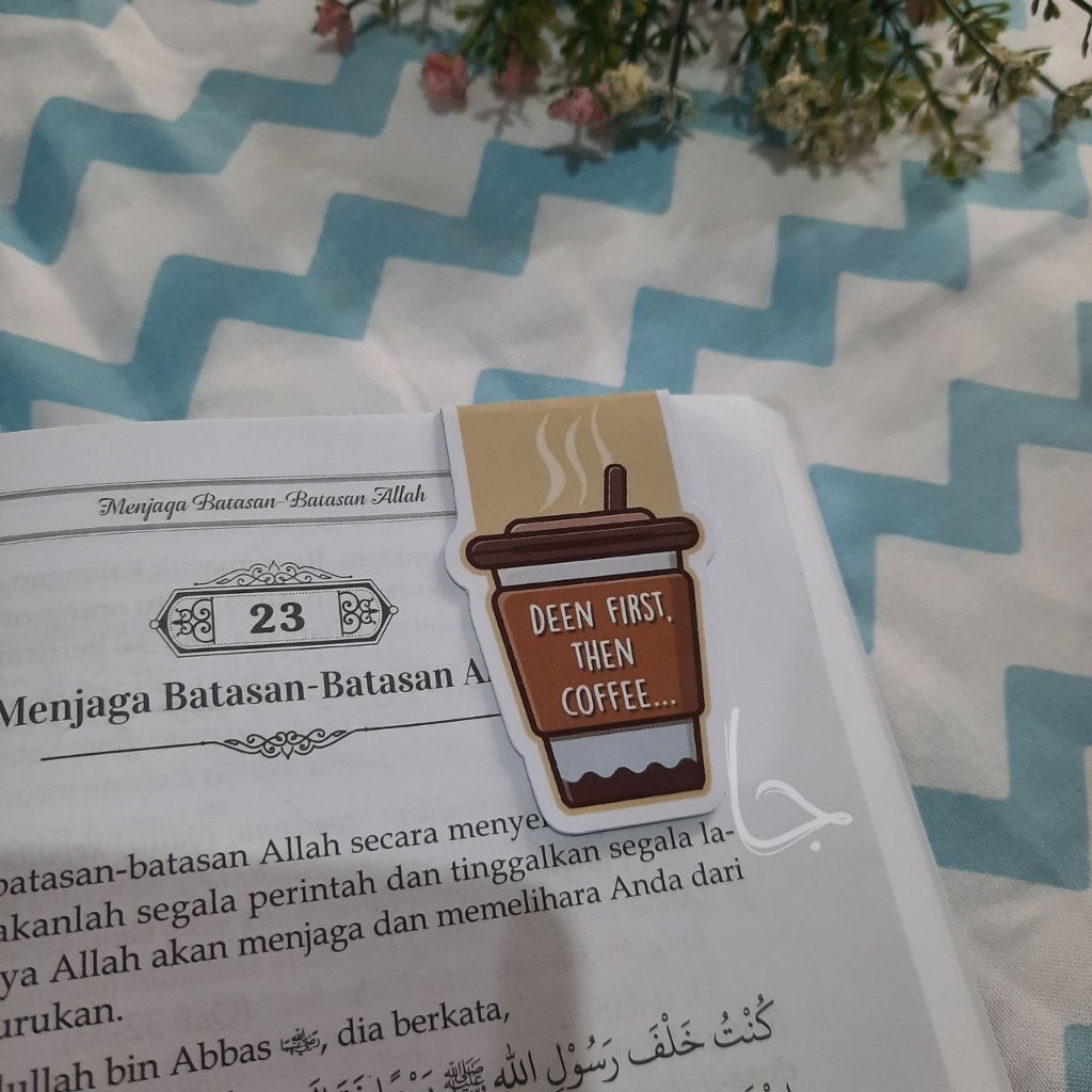 

Jaariyah - Pembatas Buku Magnet Islami Lucu Art Paper Premium