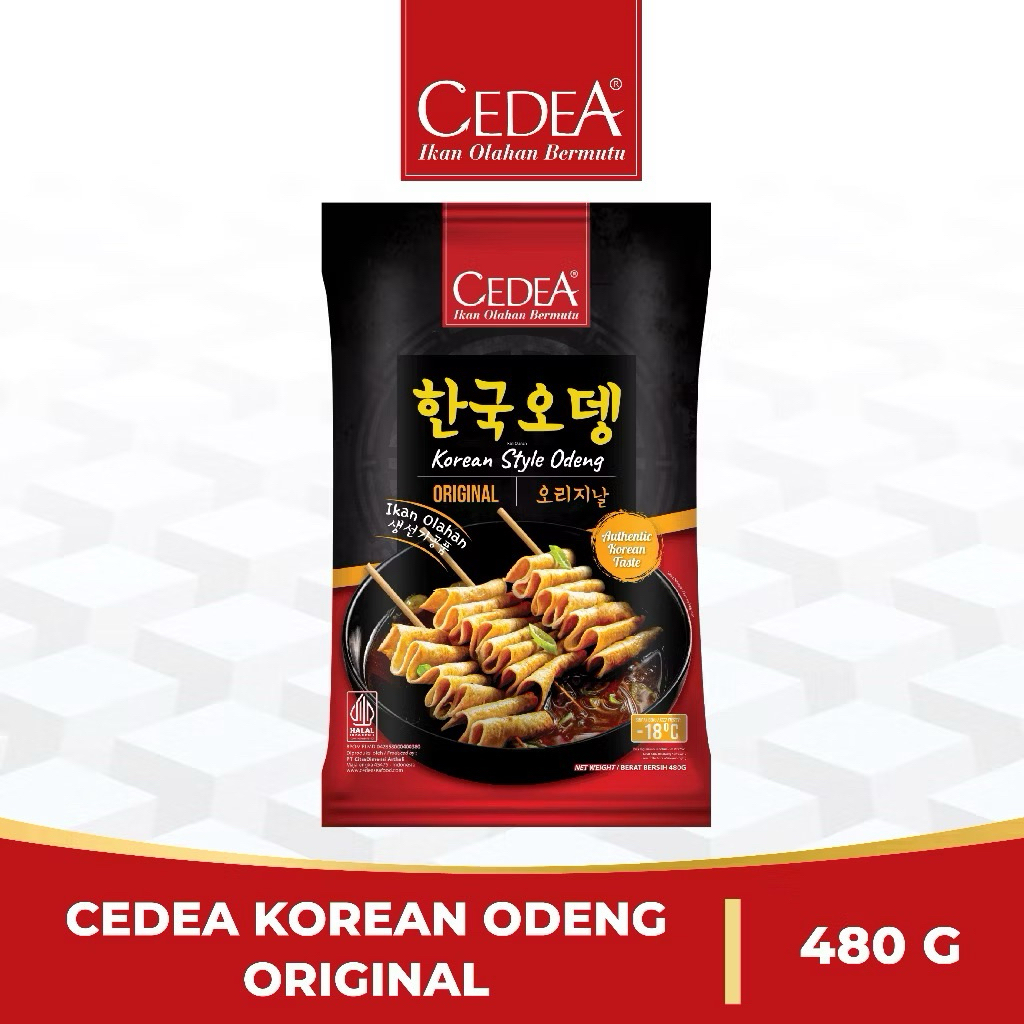 

Cedea Korean Odeng Original 480g