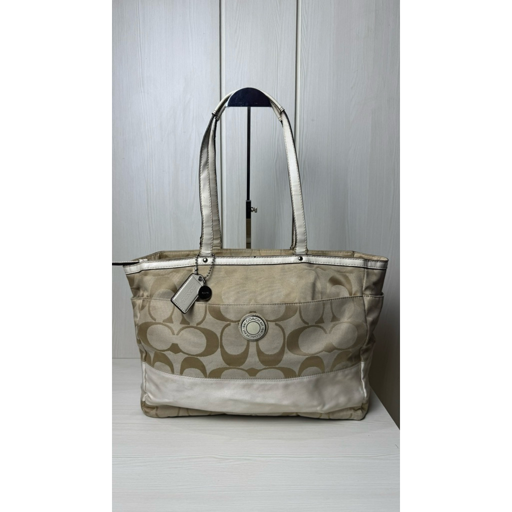 Coach Signature Tote Bag