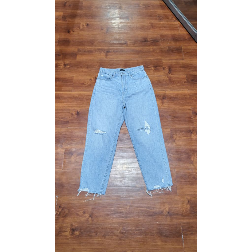 pl jeans baggy ripet uniqlo size 29,30
