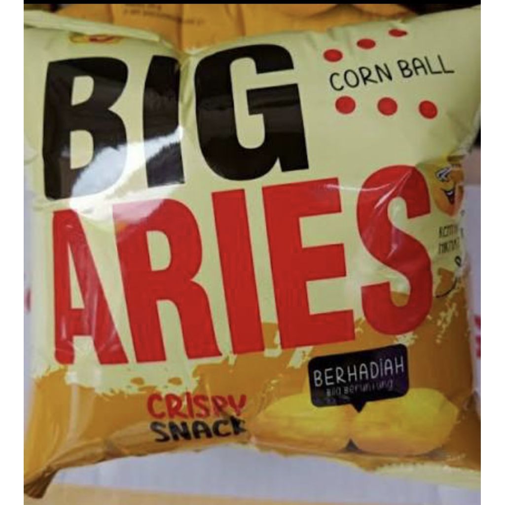 

Snack viral berhadiah merk BIG ARIES