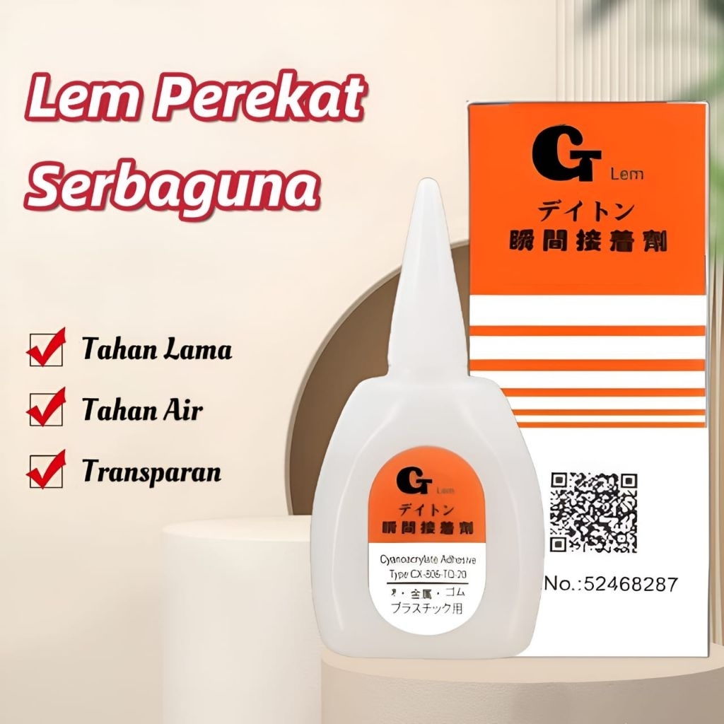 

LEM POWER GLUE KOREA PEREKAT SUPER REKAT SERBAGUNA