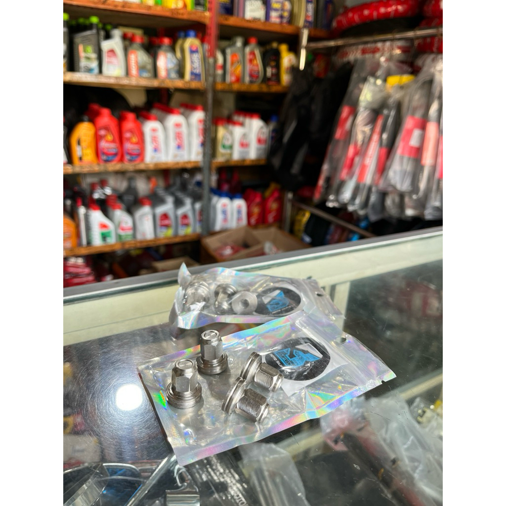 BAUT MUR HEAD KOP STAINLIST STAINLESS CB GL MP TIGER KARISMA SET ISI 4